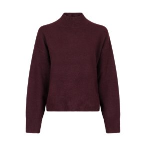  Neo Noir - Strikbluse - Paulina Wine