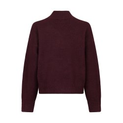  Neo Noir - Strikbluse - Paulina Wine