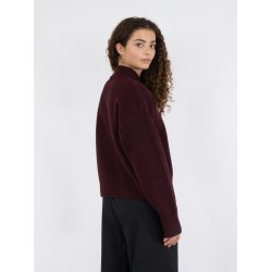  Neo Noir - Strikbluse - Paulina Wine