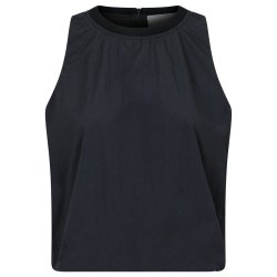 Neo Noir - Top - Ivy Poplin - Black