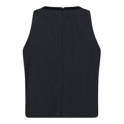 Neo Noir - Top - Ivy Poplin - Black