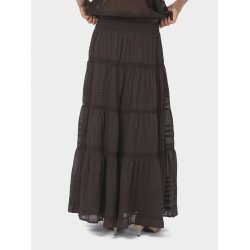 Neo Noir - Nederdel Felicia S Voile - Dark Brown