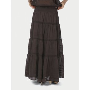 Neo Noir - Nederdel Felicia S Voile - Dark Brown