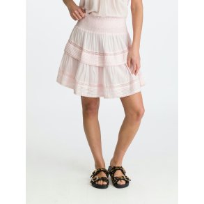 Neo Noir - Nederdel Kenia Skirt - Light Pink