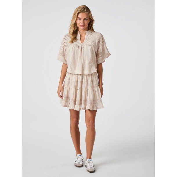 Neo Noir - Nederdel Callia S Voile - Ivory