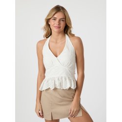 Neo Noir - Top Ribbi Halter Neck - White