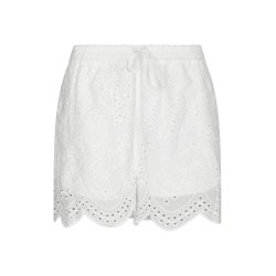 Neo Noir - Shorts Senna Embroidery - White