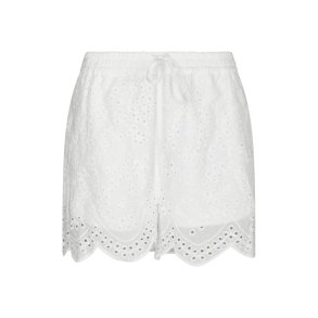 Neo Noir - Shorts Senna Embroidery - White