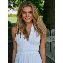 Neo Noir - Terese S Volle dress - White