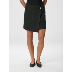 Neo Noir - Nederdel - Marisi Herringbone Skirt - Dark Gey