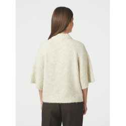Neo Noir - Strik - Benuta Fluffy Knit Cardigan - Off White