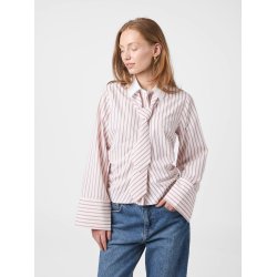 Neo Noir - Skjorte Francesca Stripe Shirt - Rose