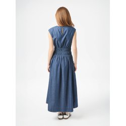 Neo Noir - Kjole Esmy Denim Dress - Blue