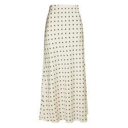 Neo Noir - Nederdel - Viso Dot Skirt - Creme