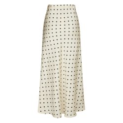 Neo Noir - Nederdel - Viso Dot Skirt - Creme