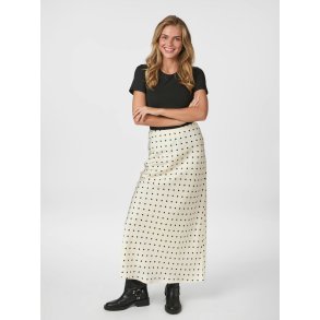 Neo Noir - Nederdel - Viso Dot Skirt - Creme