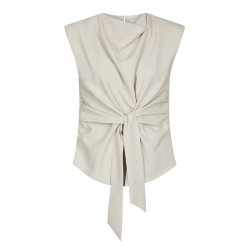 Neo Noir - Katarim Crepe Top - Ivory