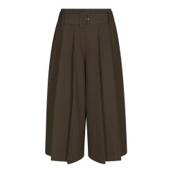 Neo Noir - Bukser Rilene Midi Pants - Dark Brown