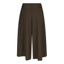 Neo Noir - Bukser Rilene Midi Pants - Dark Brown