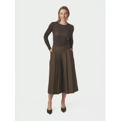 Neo Noir - Bukser Rilene Midi Pants - Dark Brown