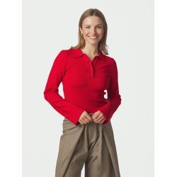 Neo Noir - Polo Fannya Solid Knit - Red