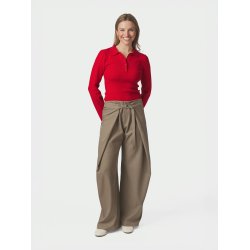 Neo Noir - Polo Fannya Solid Knit - Red