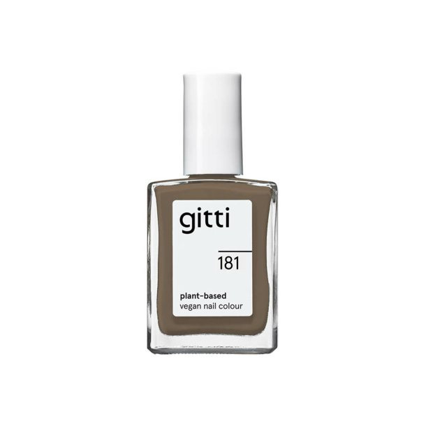 Gitti - Neglelak 181 - Dark Taupe, 15 ml