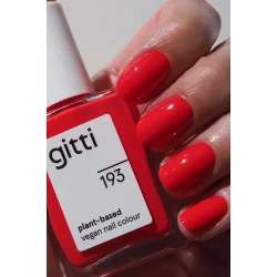 Gitti - Neglelak 193 - Power Red, 15 ml
