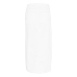 My Essential Wardrobe - Nederdel Tempa MW 131 Wrap Skirt - White Wash