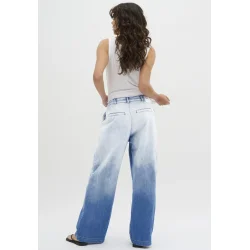 My Essential Wardrobe - Bukser Malo Wide - Blue Dip Dye