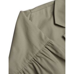 Mads Nrgaard - Jakke Twill Blend Janille - Light Army