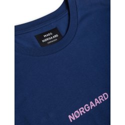 Mads Nrgaard - T-Shirt Organic Nor Tren - Medieval Blue