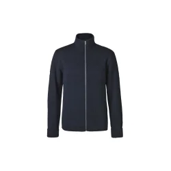 Mads Nrgaard - Cardigan Klemens Zip - sky Captain
