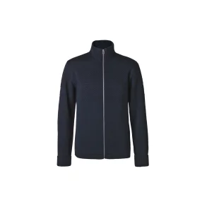 Mads Nrgaard - Cardigan Klemens Zip - sky Captain
