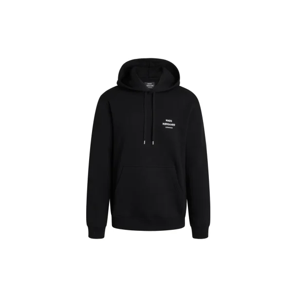 Mads Nrgaard - Hoodie Standard Logo Sweat - Black