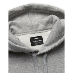 Mads Nrgaard - Hoodie Standard Logo Sweat - Grey Melange