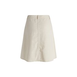 Mads Nrgaard - Nederdel Steffi Linen Denim Skirt - Whitecap grey