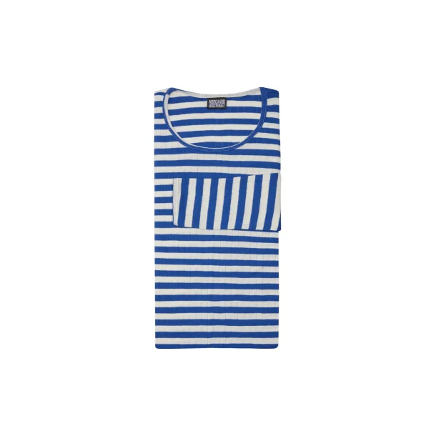 N�rgaard Paa Str�get - T-shirt 101 Broadway Regular - Klein/Ecru