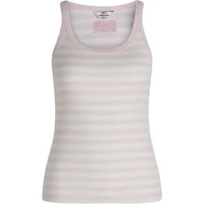 Mads Nrgaard - Top - 2x2 Cotton Stripe Carry Top -  Blushing Bride/Cloud Dancer