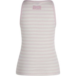 Mads Nrgaard - Top - 2x2 Cotton Stripe Carry Top -  Blushing Bride/Cloud Dancer