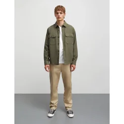 Mads Nrgaard - Overshirt - Dyed Skyler - Canvas - Kalamata