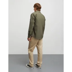 Mads Nrgaard - Overshirt - Dyed Skyler - Canvas - Kalamata