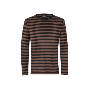 Mads N�rgaard - Bluse Midi Rib Tobias - Cub/Meteroite