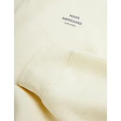 Mads Nrgaard - Standard Crew Logo Sweat- Vanilla ice
