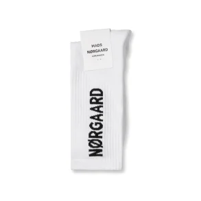Mads Nrgaard - Cotton Tennis MN Classick Sock - White