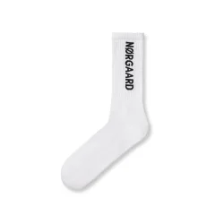 Mads Nrgaard - Cotton Tennis MN Classick Sock - White
