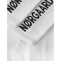 Mads Nrgaard - Cotton Tennis MN Classick Sock - White