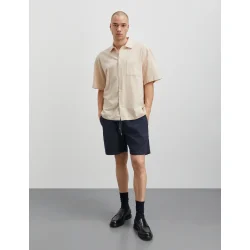 Mads Nrgaard - Skjorte Grida Cotton Victor Shirt - Vanilla Ice