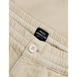 Mads Nrgaard - Bukser - Syron Cotton Linen Hektor Pants - Oatmeal