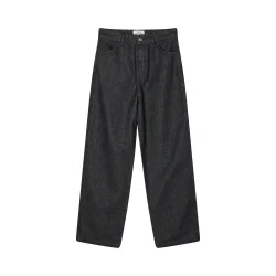 Mads Nrgaard  - Bukser Dark denim Dear Jeans - Black